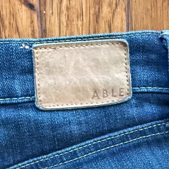 Able Clothing High Rise Denim Jeans, Women's Size 26 - Picture 5 of 9